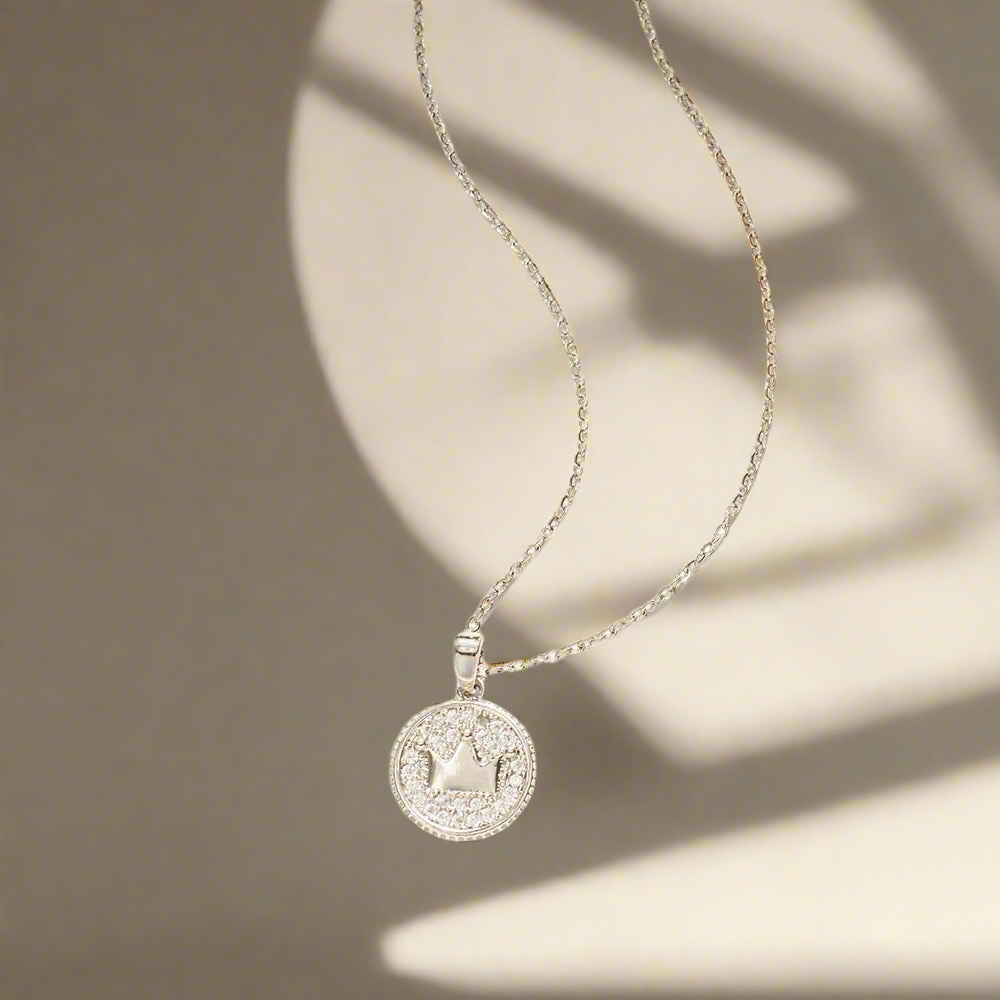 Elegant Crown Necklace
