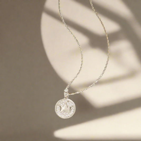 Elegant Crown Necklace