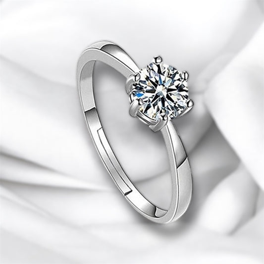 Classic Gem Adjustable Ring